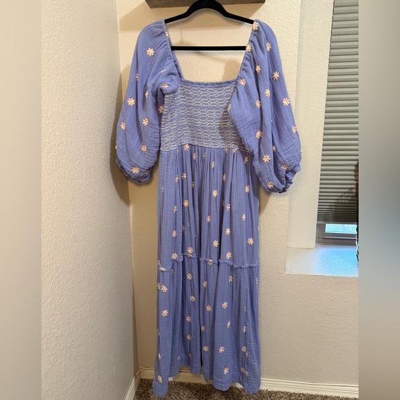 Free People Dahlia Embroidered Maxi Dress - Picture 2 of 4